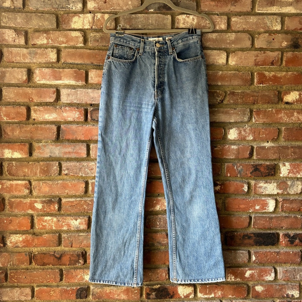 Re/done originals size 27 jeans. Boot cut.